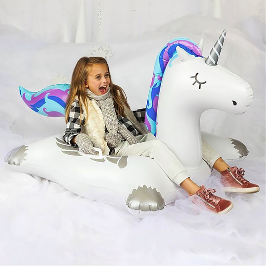 Тюбинг надувной 'Winter Unicorn'