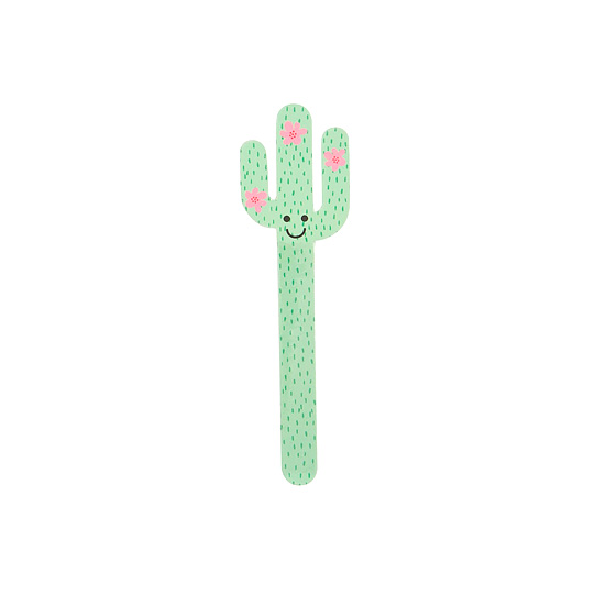 Пилка маникюрная 'Colorful Cactus' / Розовый