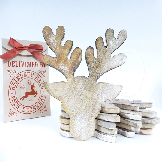 Подставки под стаканы 'Wooden Stag', набор 6 шт.
