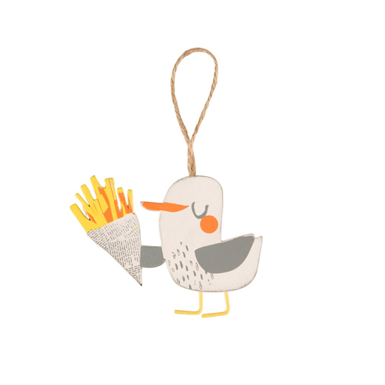 Подвеска декоративная 'Gull with chips'