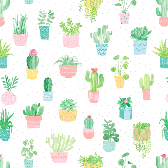 Упаковочная бумага 'Cactus'