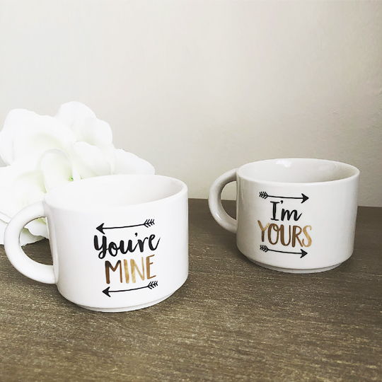Кружка 'I am Yours, You're Mine', набор 2 шт