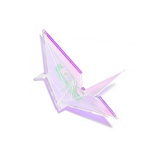 Брошь 'Overflowing Crane'