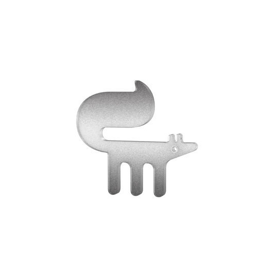 Брошь светоотражающая 'Animals' / Лисичка