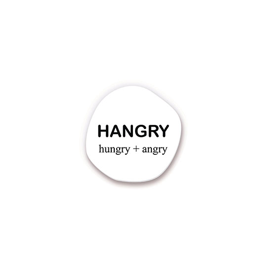 Значок 'Hangry'