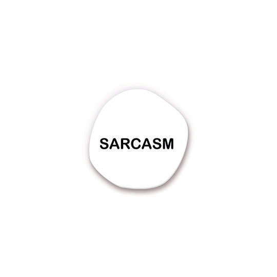 Значок 'Sarcasm'