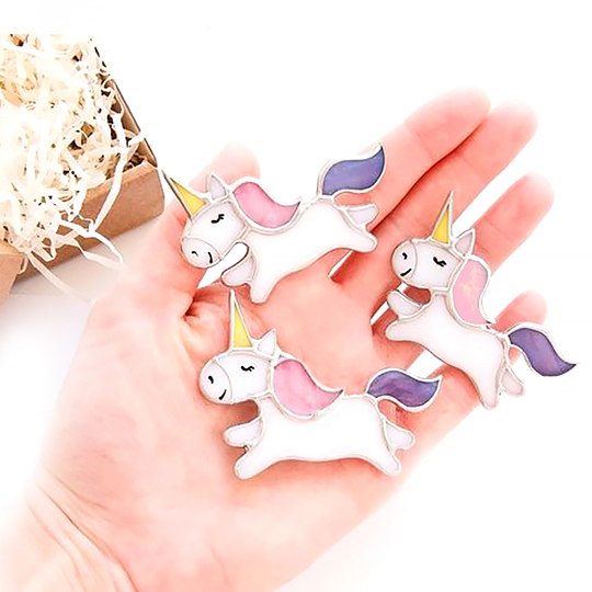 Брошь 'Happy Unicorn'