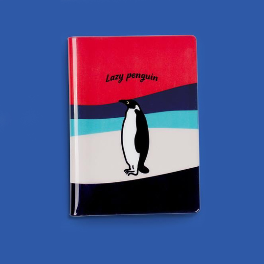 Обложка для паспорта 'Colored Penguin'