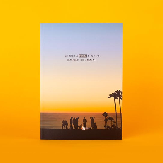Планинг датированный 2019 'Night Series' / Blue orange