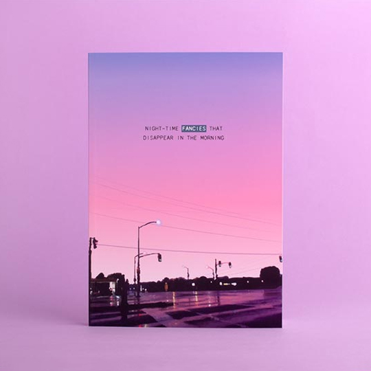 Планинг датированный 2019 'Night Series' / Pink