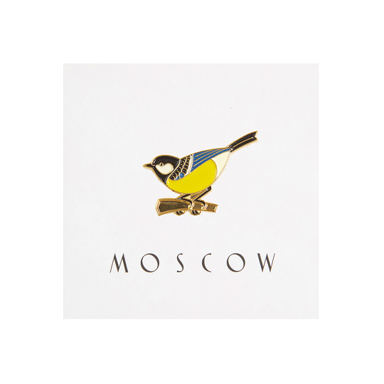 Значок 'Москва' - Синица