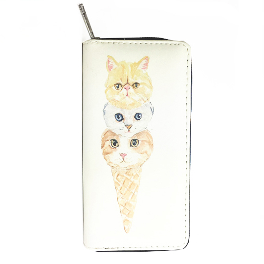 Кошелек 'Cat-Icecream'