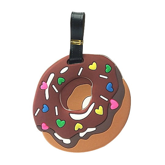 Бирка для багажа 'Chocolate donut'