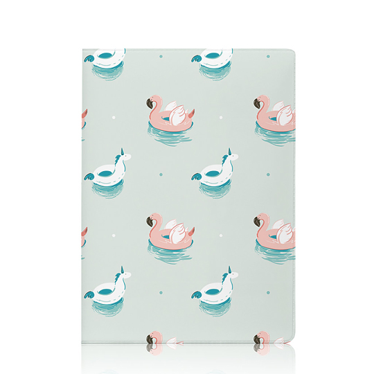 Обложка для паспорта 'Flamingo & Unicorn'