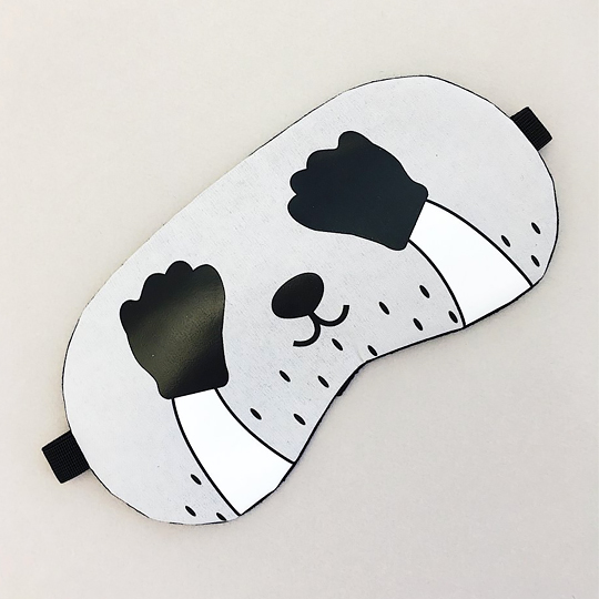 Маска для сна гелевая 'Playing panda'