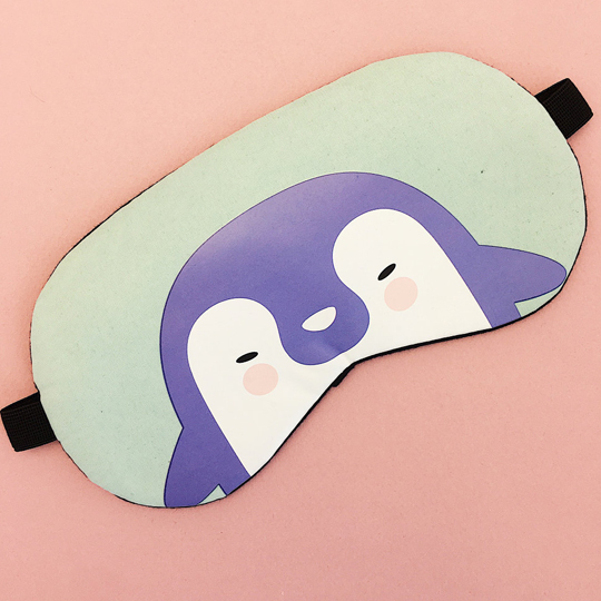 Маска для сна гелевая 'Sleeping Penguin'