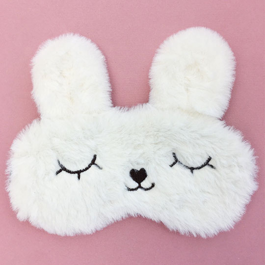 Маска для сна гелевая 'White bunny'