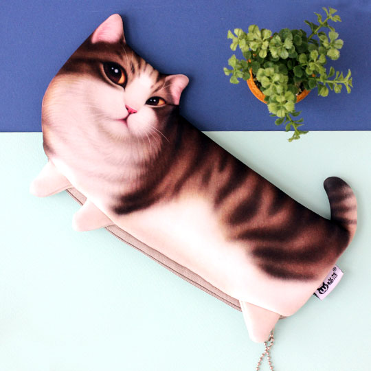 Пенал 'Cat' / Brown