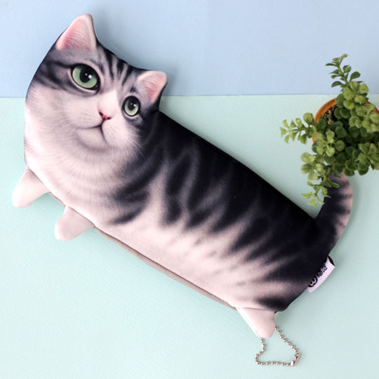 Пенал 'Cat' / Dark gray