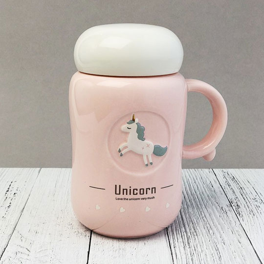 Кружка 'Time of unicorns' / Pink