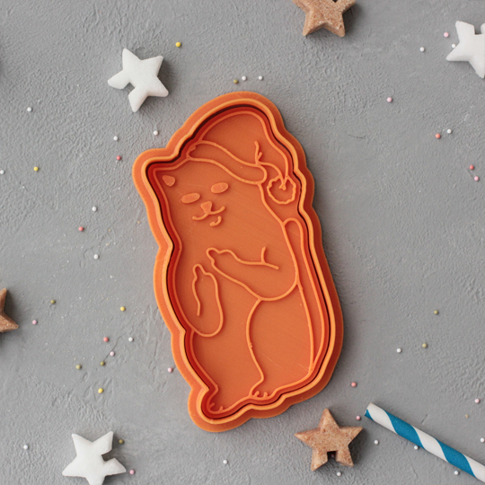 Форма для печенья 'Christmas Cat'