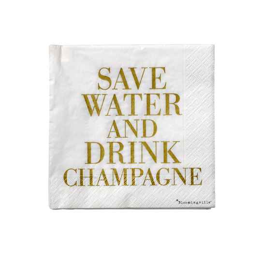 Салфетки бумажные 'Save Water', 20 шт.