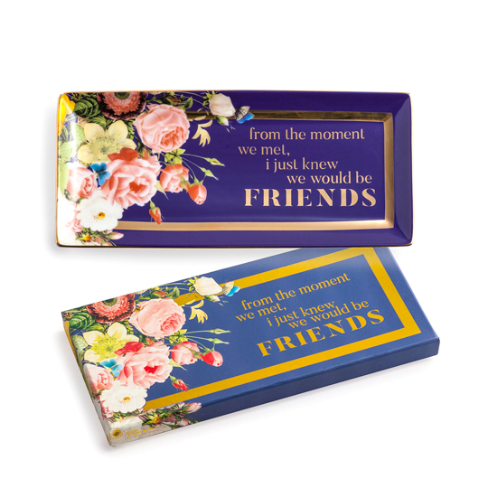 Блюдо в подарочной коробке 'Friends'