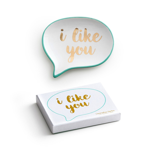 Подставка для мелочей в подарочной коробке 'I like you'