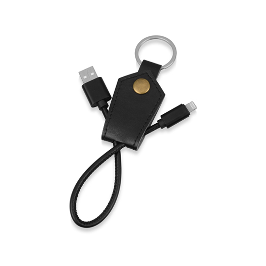 Кабель-брелок USB2.0 (разные дизайны) / Lightning 'Pelle' - фото 1
