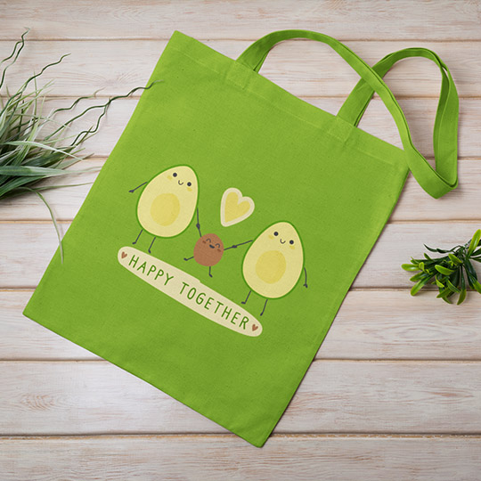 

Сумка-шоппер 'Avocado family'