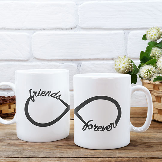 

Кружка 'Friends forever'