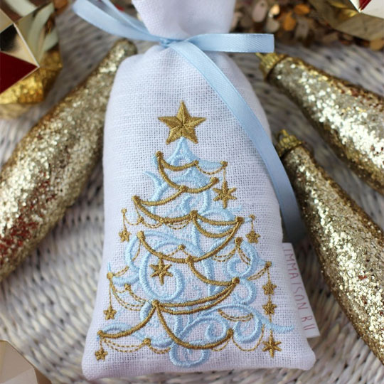 Саше лавандовое 'Christmas Tree' / Белый