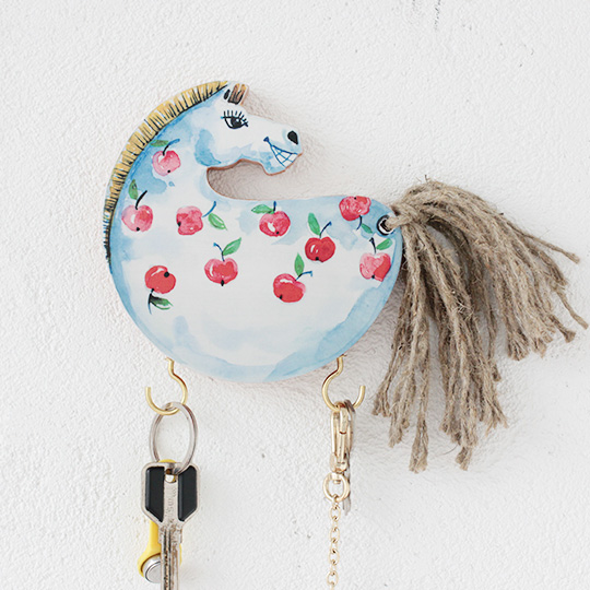 Ключница на 2 ключа 'Apple Horse'