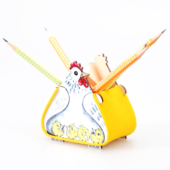 Карандашница 'Hen'