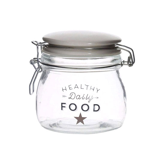 Банка для сыпучих продуктов 'Healthy food'