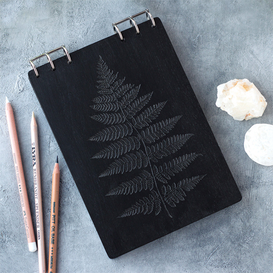 Скетчбук 'Black Fern'