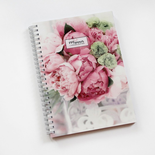 Ежедневник 'Peonies'