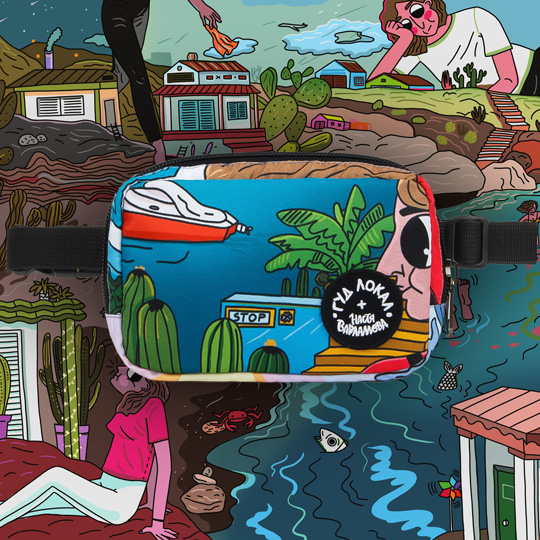 Сумка поясная 'Island adventures'