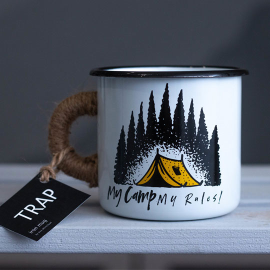 

Кружка эмалированная 'My camp'