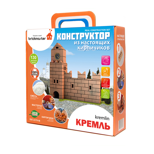 Конструктор из кирпичиков 'Кремль'