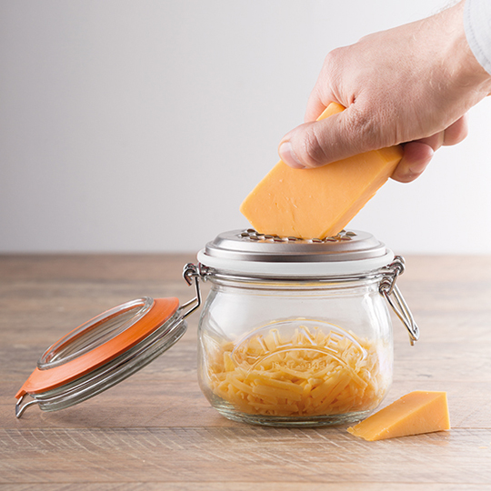 Банка со съемной тёркой 'Grater'