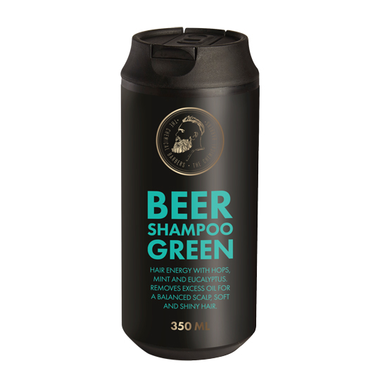Шампунь пивной с мятой и эвкалиптом 'Green'