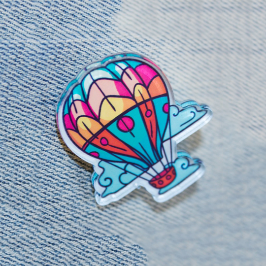 Брошь 'Air Balloon'