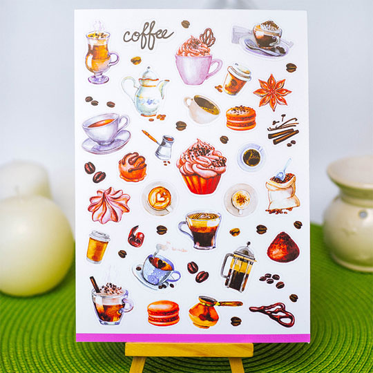 Стикеры 'Coffee House'