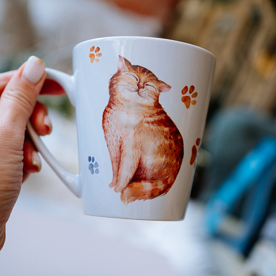 Кружка 'I want to meow'