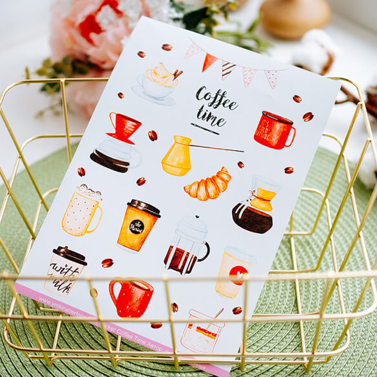 Стикеры 'Coffee Time'