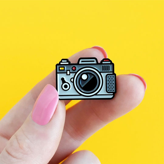 Значок 'Фотоаппарат' / Серый