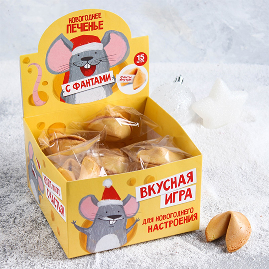 Печенье с фантами 'Вкусная игра'