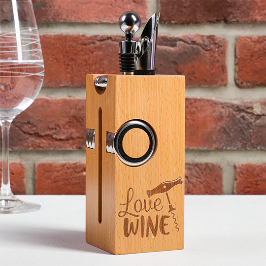 Набор для вина 'Love wine', 6 предметов