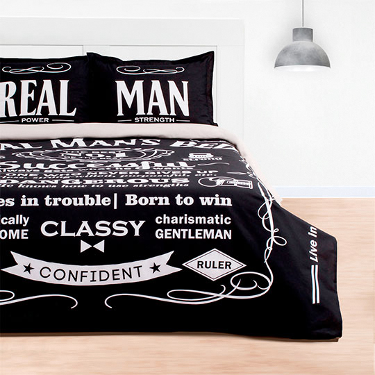 Бельё постельное 'For real man'
